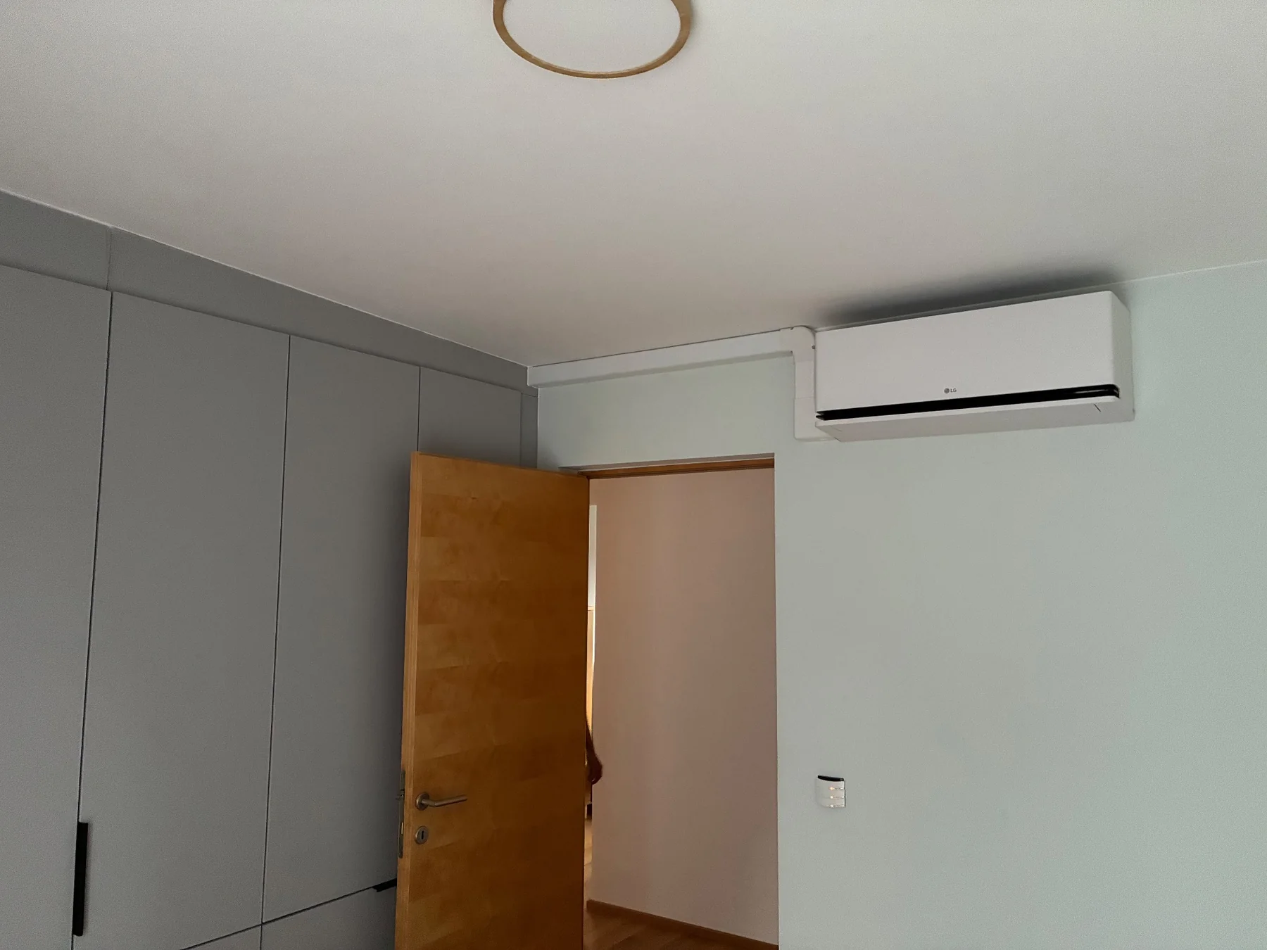 Wandklimagerät in einer bestehenden Wohnung